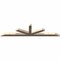 Ekena Millwork Saratoga Smooth Timber Gable Bracket, Douglas Fir, 84"W x 21"H x 3 1/2"D x 3 1/2"F, 6/12 Pitch GBW084X21X0404SAR00SDF - alternate 5